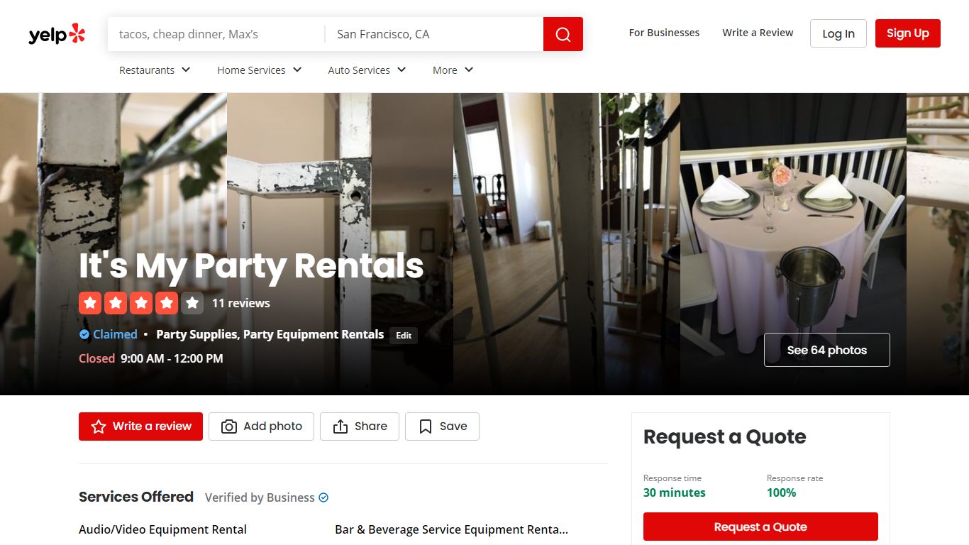 IT’S MY PARTY RENTALS - 63 Photos & 10 Reviews - Yelp